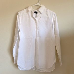 Land’s End white Tunic/ shirt